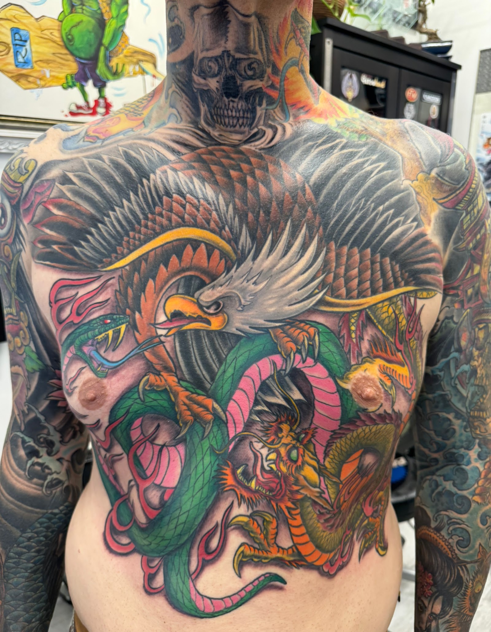 Tatouage custom par Antonelli &agrave; Gen&egrave;ve